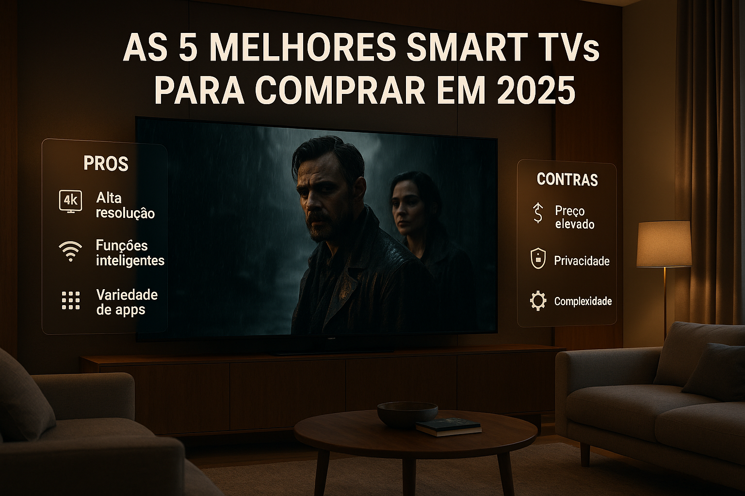 As 5 Melhores Smart TVs para Comprar em 2025